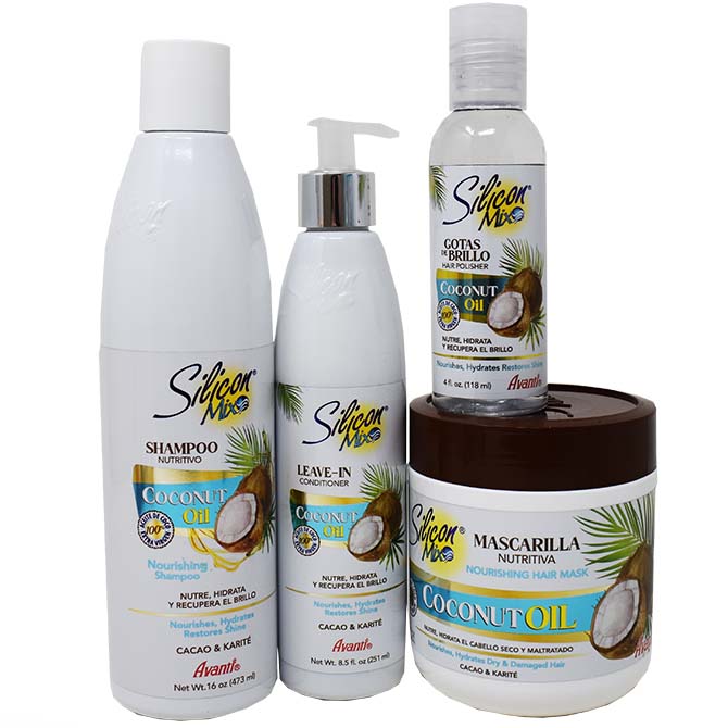 Avanti Silicon Mix Coconut Oil Nourishing Hair Mask 17 oz